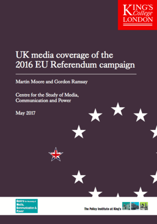 UK media coverage of the 2016 EU Referendum Campaign