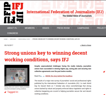 Strong unions key to winning decent working conditions 
