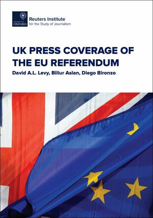 UK Press coverage of the Eu referendum