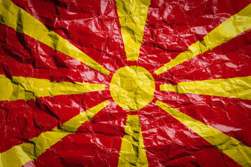 National flag of Macedonia © Everyonephoto Studio/Shutterstock
