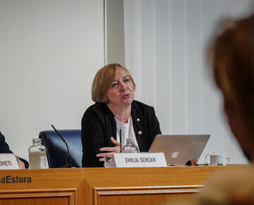 Investigative journalist Emilia Șercan. Photo: Paolo Martino OBCT