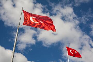 Turkish flags. Photo by Engin Akyurt, free license. Turkish flags. Photo by Engin Akyurt, free license.