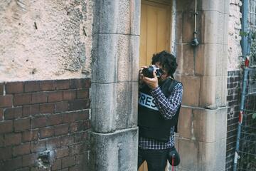 Press photographer
