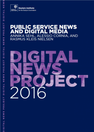 Digital News Project - Reuters Institute, 2016