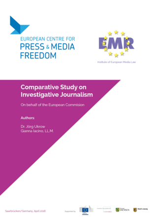 EMR - Comparative Study on Investigative Journalism EMR - Comparative Study on Investigative Journalism