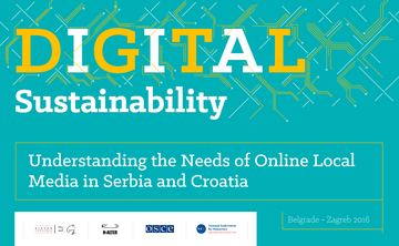 Digital Sustainability - Needs of Online Local Media in Serbia and Croatia