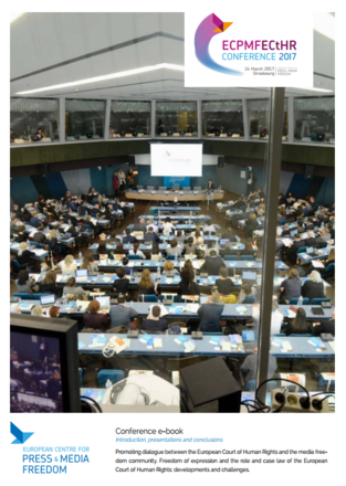 ECPMF Conference e-book: Introduction, presentations and conclusions ECPMF Conference e-book: Introduction, presentations and conclusions