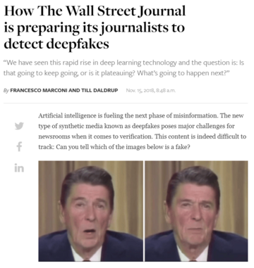 How The Wall Street Journal is preparing its journalists to detect deepfakes