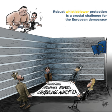 Robust whistleblower protection is a crucial challenge for European democracy Robust whistleblower protection is a crucial challenge for European democracy