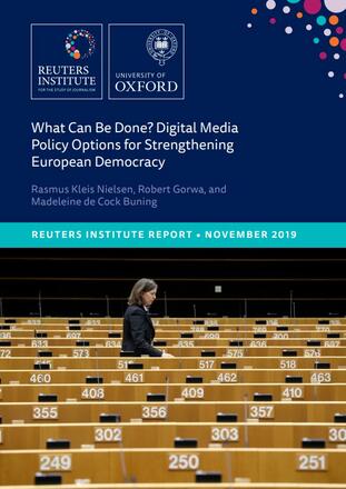 What Can Be Done? Digital Media Policy Options for Strengthening European Democracy