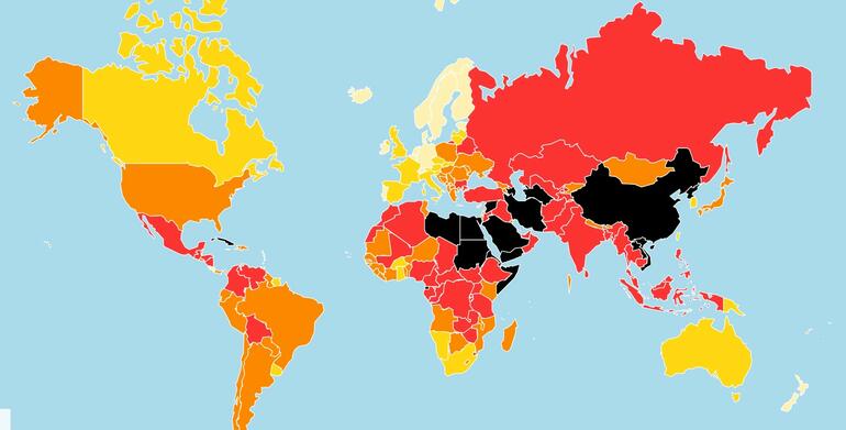 2019 World Press Freedom Index