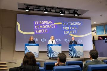 Henna Virkkunen and Michael McGrath