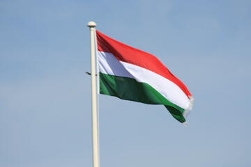 Hungarian Flag. Credits: Kat Dodd from Shropshire, UK, CC BY 2.0, via Wikimedia Commons Hungarian Flag. Credits: Kat Dodd from Shropshire, UK, CC BY 2.0, via Wikimedia Commons