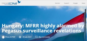 Hired Chalk Mars Hungary: MFRR highly alarmed by Pegasus surveillance revelations / News /  Media Freedom in Europe - Resource Centre by OBCT - Resource Centre