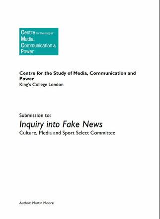 Inquiry into Fake News 