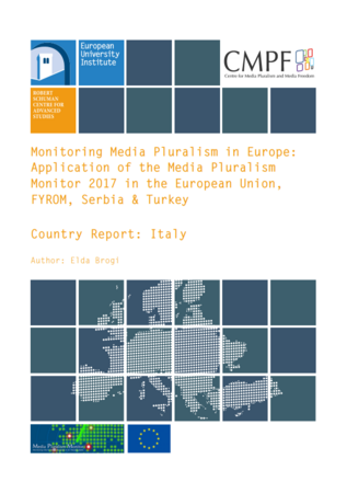 Italy - Media Pluralism Monitor 2017 Italy - Media Pluralism Monitor 2017
