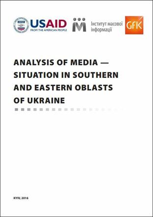 Media in southern and eastern oblasts of Ukraine Media in southern and eastern oblasts of Ukraine