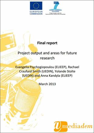 MEDIADEM Final report 2013 MEDIADEM Final report 2013