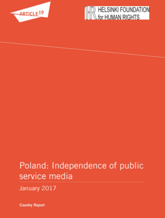 Poland: Independence of Public Service Media Poland: Independence of Public Service Media