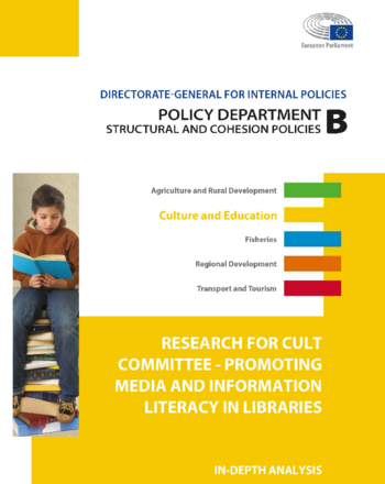 Promoting Media and Information Literacy in Libraries Promoting Media and Information Literacy in Libraries