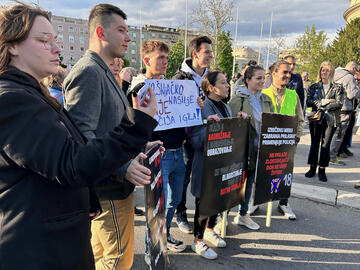 Belgrade, protests of 15 May 2023 – M. Moratti