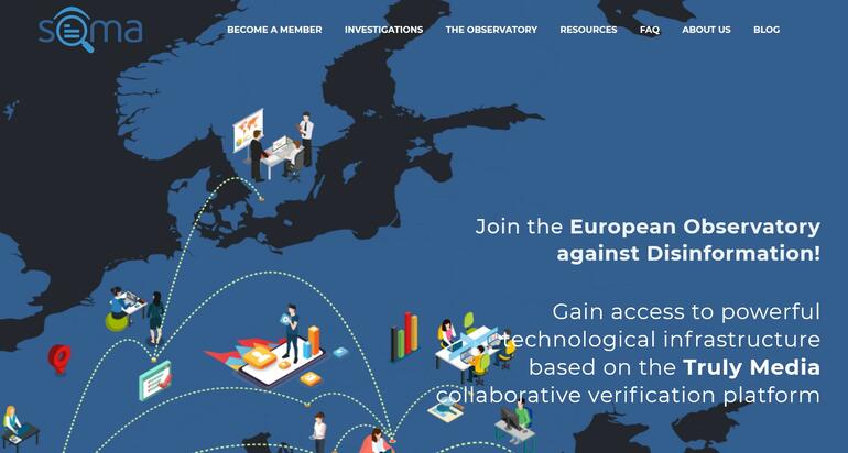 SOMA, Social Observatory for Disinformation and Social Media Analysis SOMA, Social Observatory for Disinformation and Social Media Analysis