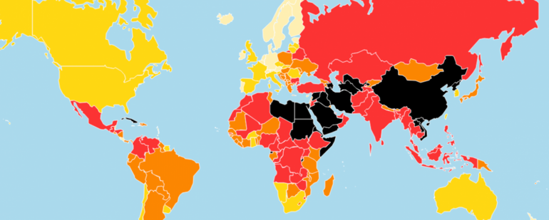 2018 World Press Freedom Index